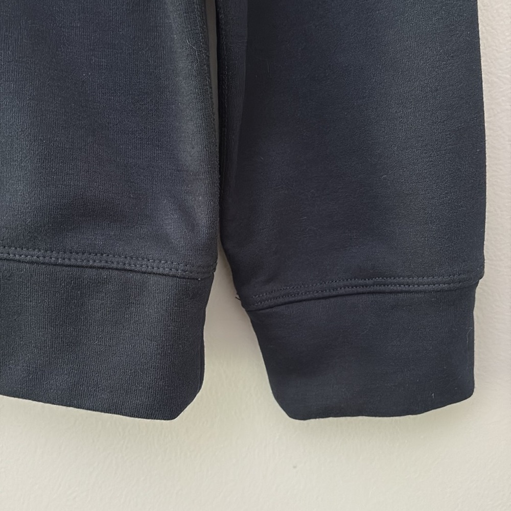 NOBULL Athletic Sweatshirt Mens Fleece Lined Long Sleeve Pullover Black Size L - Picture 6 of 10
